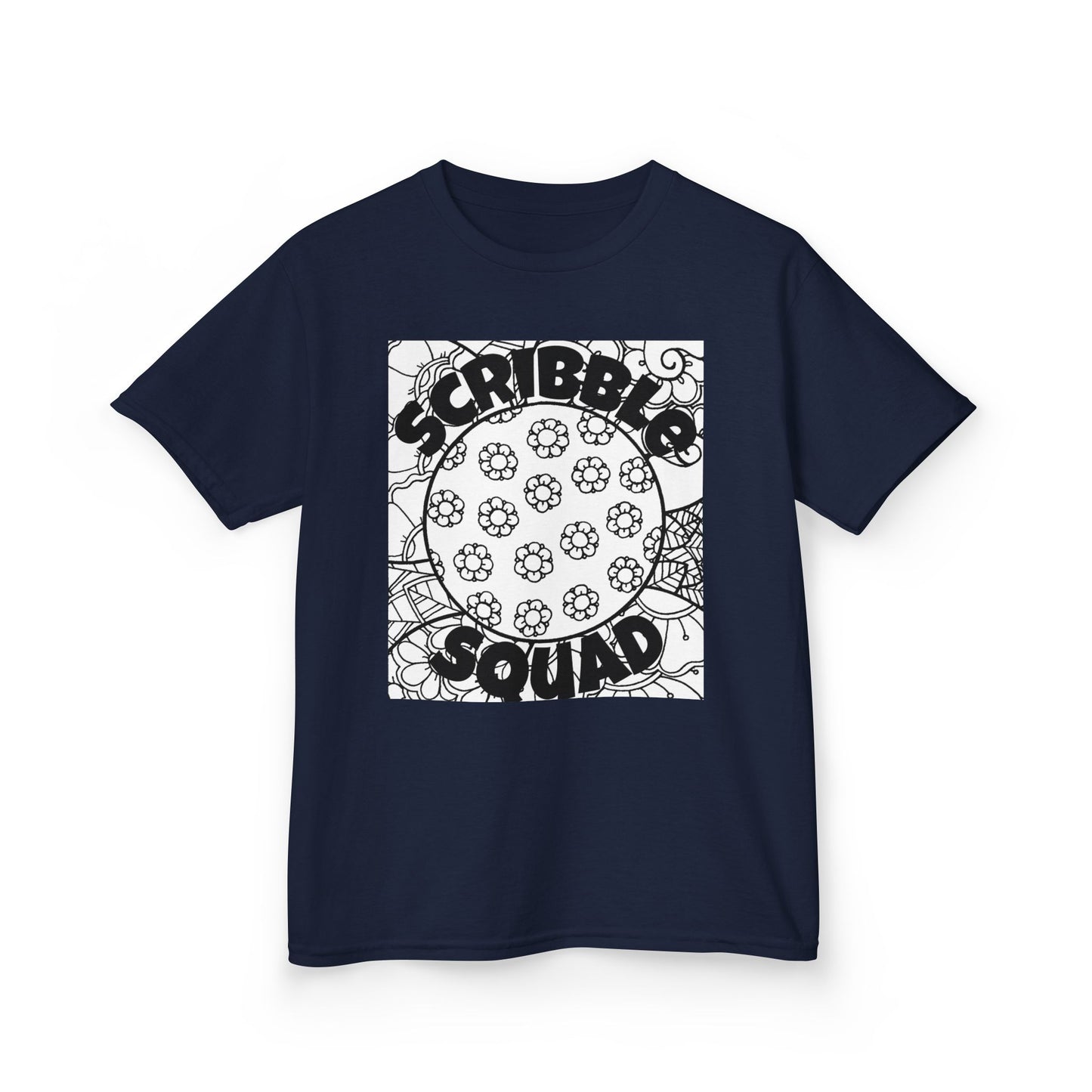 Kids Creative Tee - Scribble Squad Design, Fun Kids Shirt, Artsy Top, Gift for Young Artists, Cool Apparel