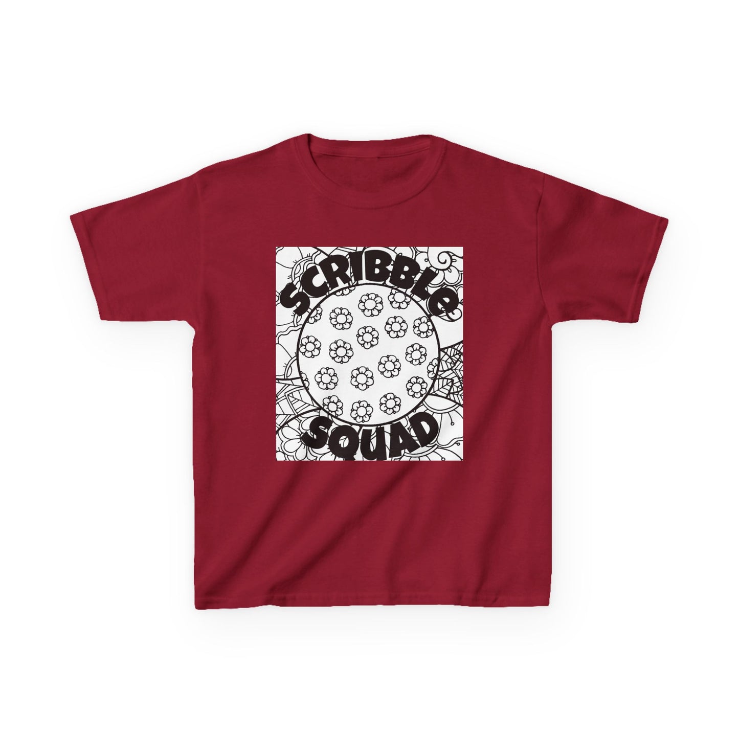 Kids Creative Tee - Scribble Squad Design, Fun Kids Shirt, Artsy Top, Gift for Young Artists, Cool Apparel