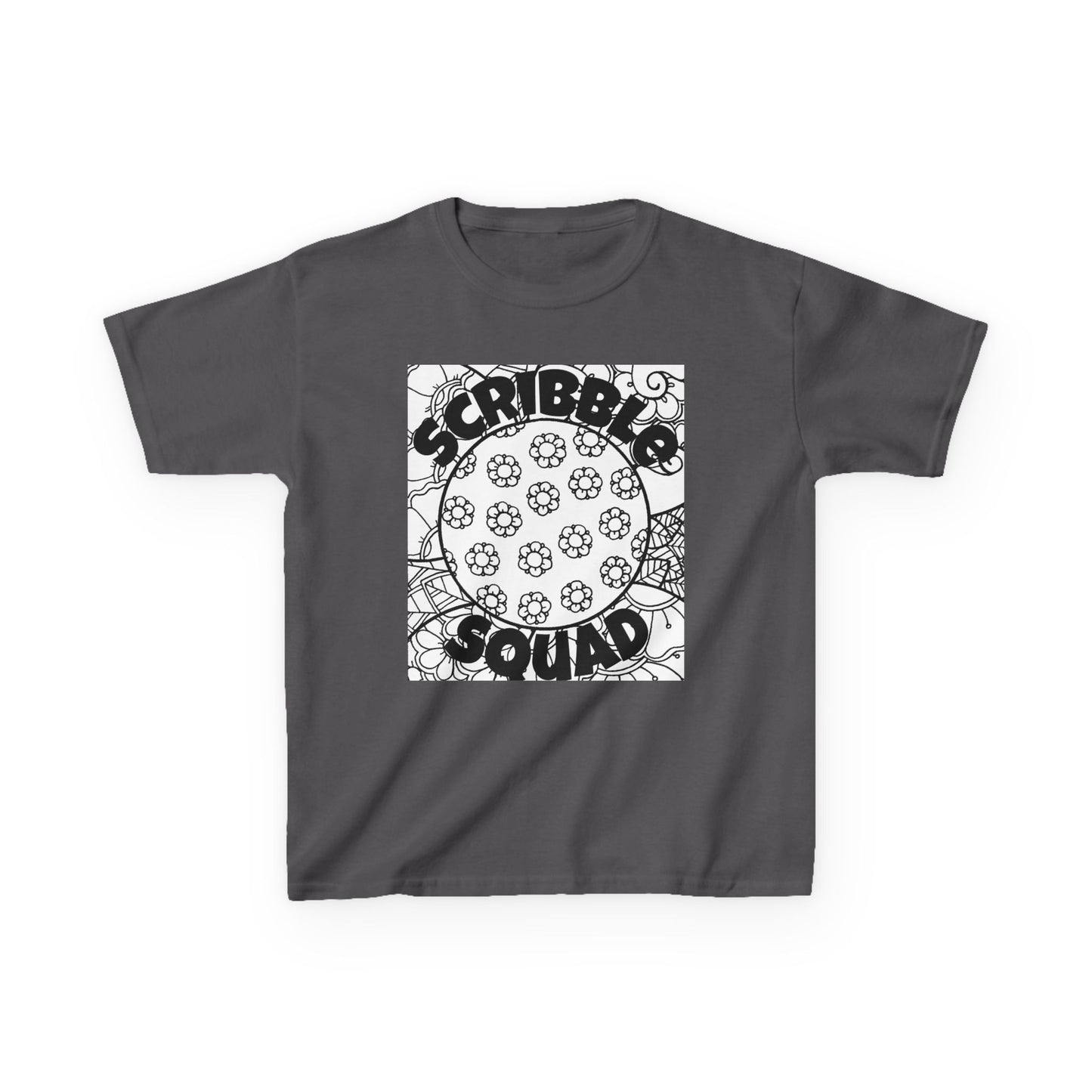 Kids Creative Tee - Scribble Squad Design, Fun Kids Shirt, Artsy Top, Gift for Young Artists, Cool Apparel