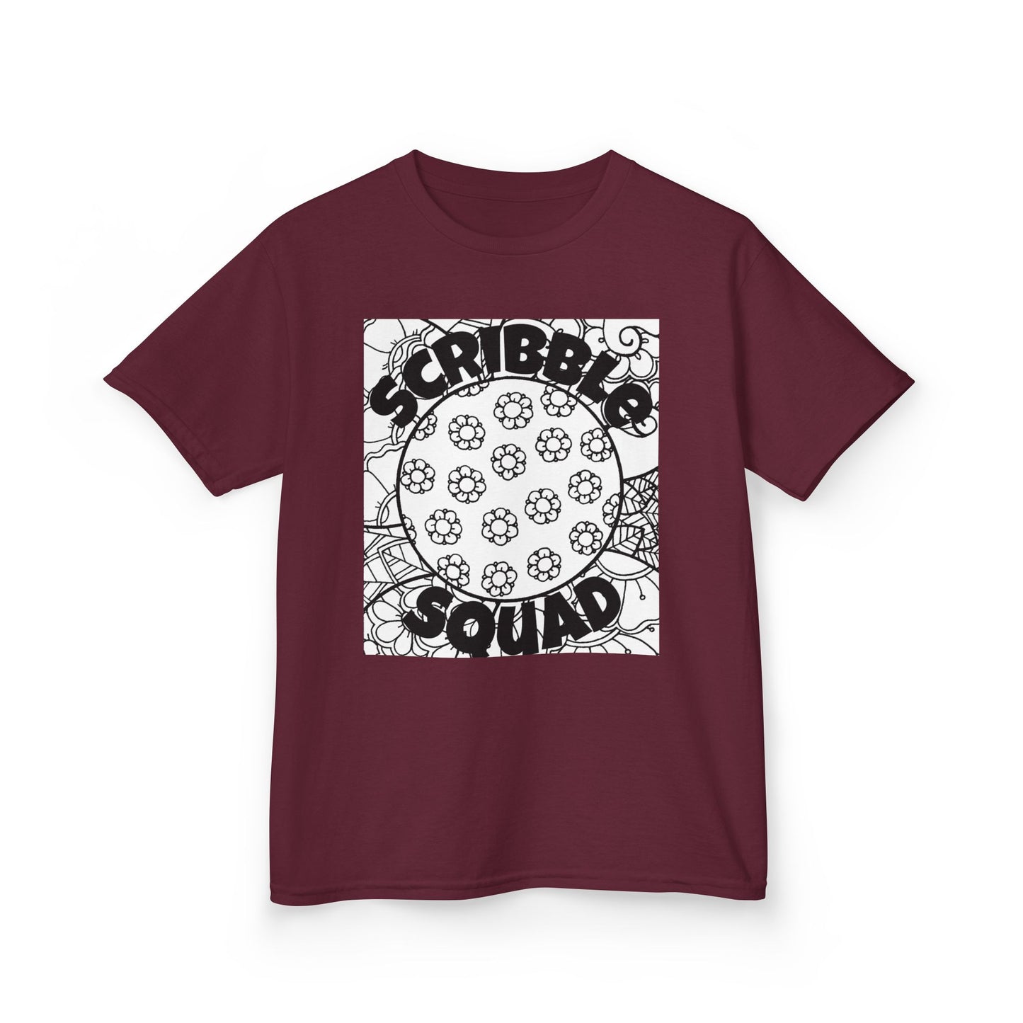 Kids Creative Tee - Scribble Squad Design, Fun Kids Shirt, Artsy Top, Gift for Young Artists, Cool Apparel