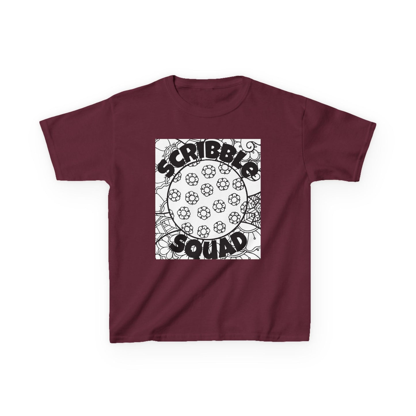 Kids Creative Tee - Scribble Squad Design, Fun Kids Shirt, Artsy Top, Gift for Young Artists, Cool Apparel