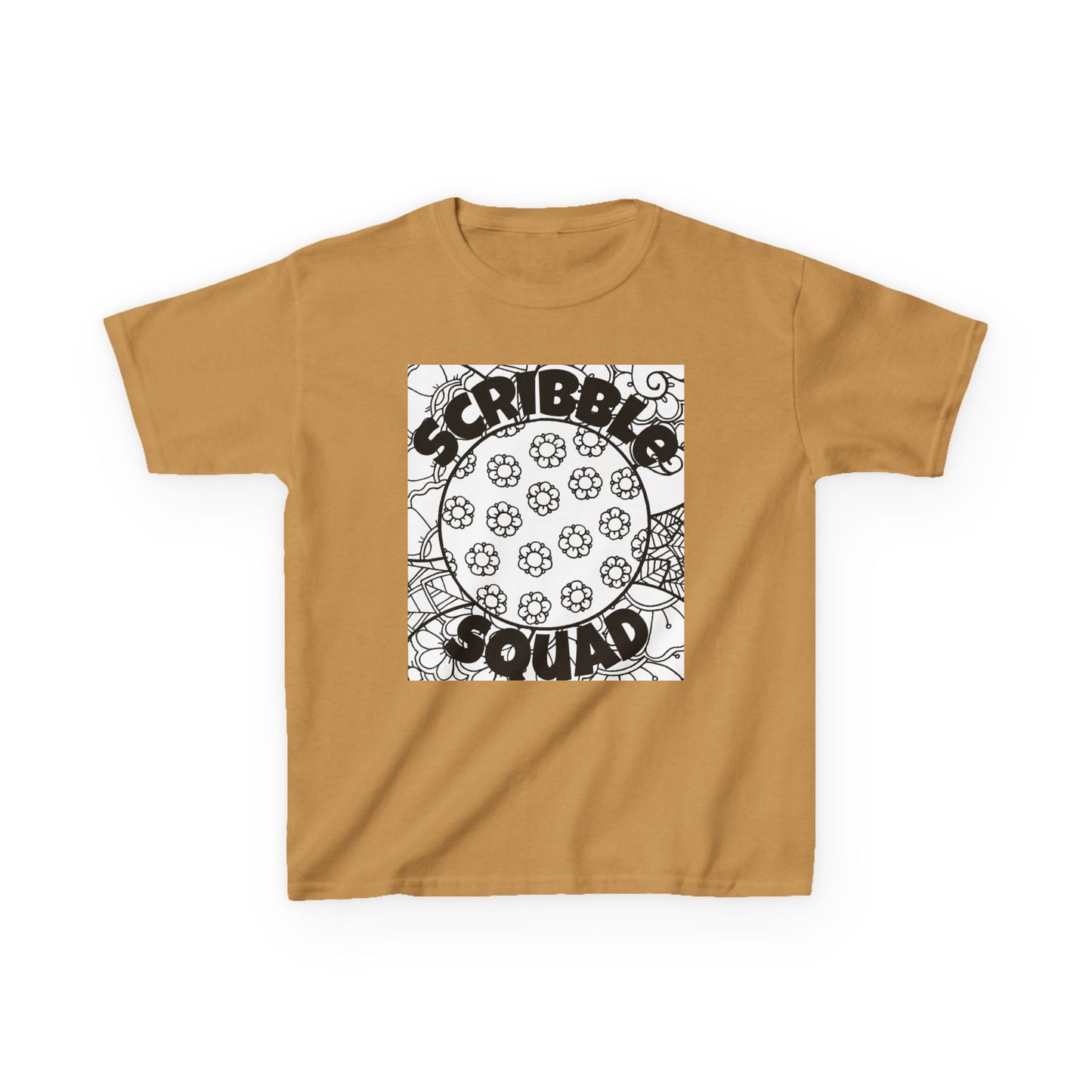 Kids Creative Tee - Scribble Squad Design, Fun Kids Shirt, Artsy Top, Gift for Young Artists, Cool Apparel