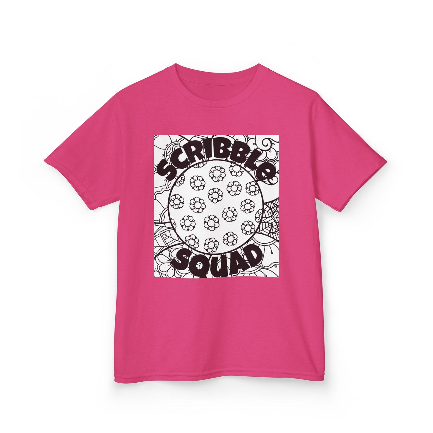 Kids Creative Tee - Scribble Squad Design, Fun Kids Shirt, Artsy Top, Gift for Young Artists, Cool Apparel