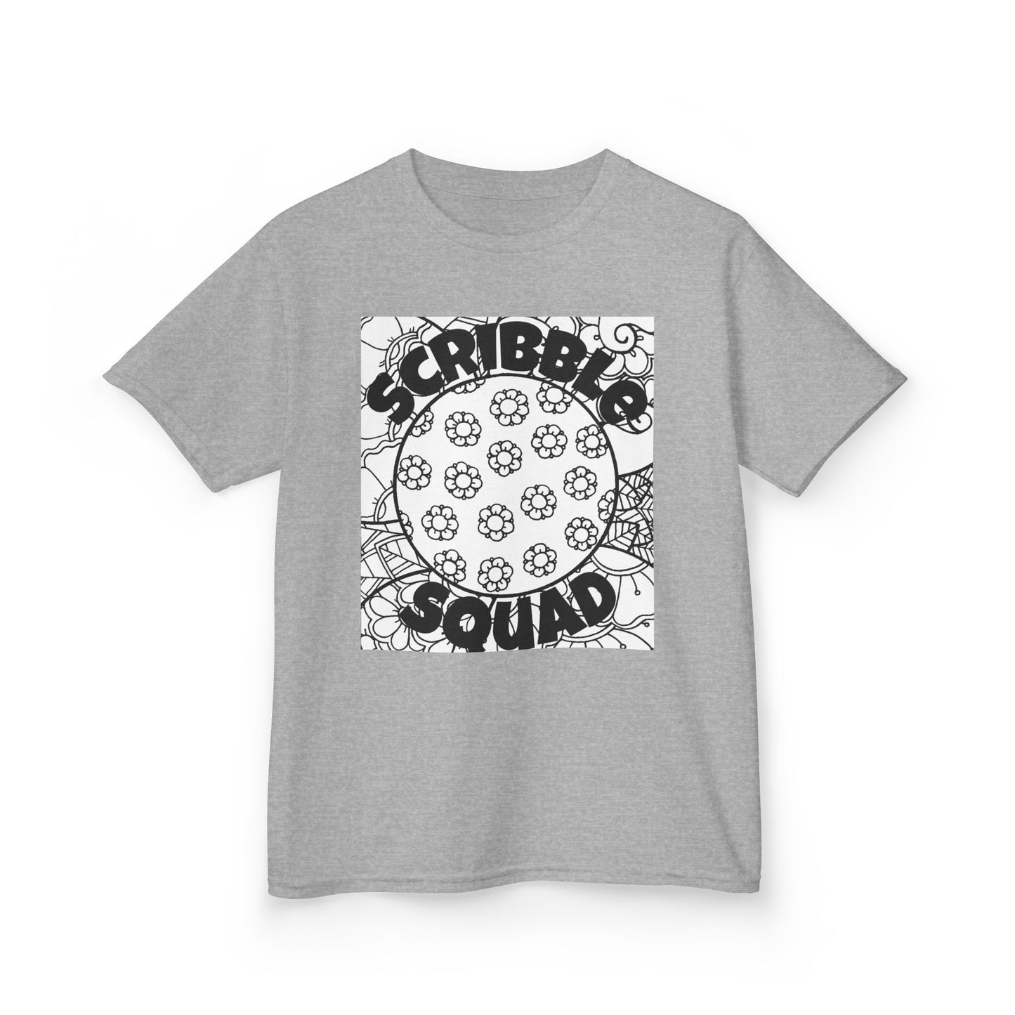 Kids Creative Tee - Scribble Squad Design, Fun Kids Shirt, Artsy Top, Gift for Young Artists, Cool Apparel