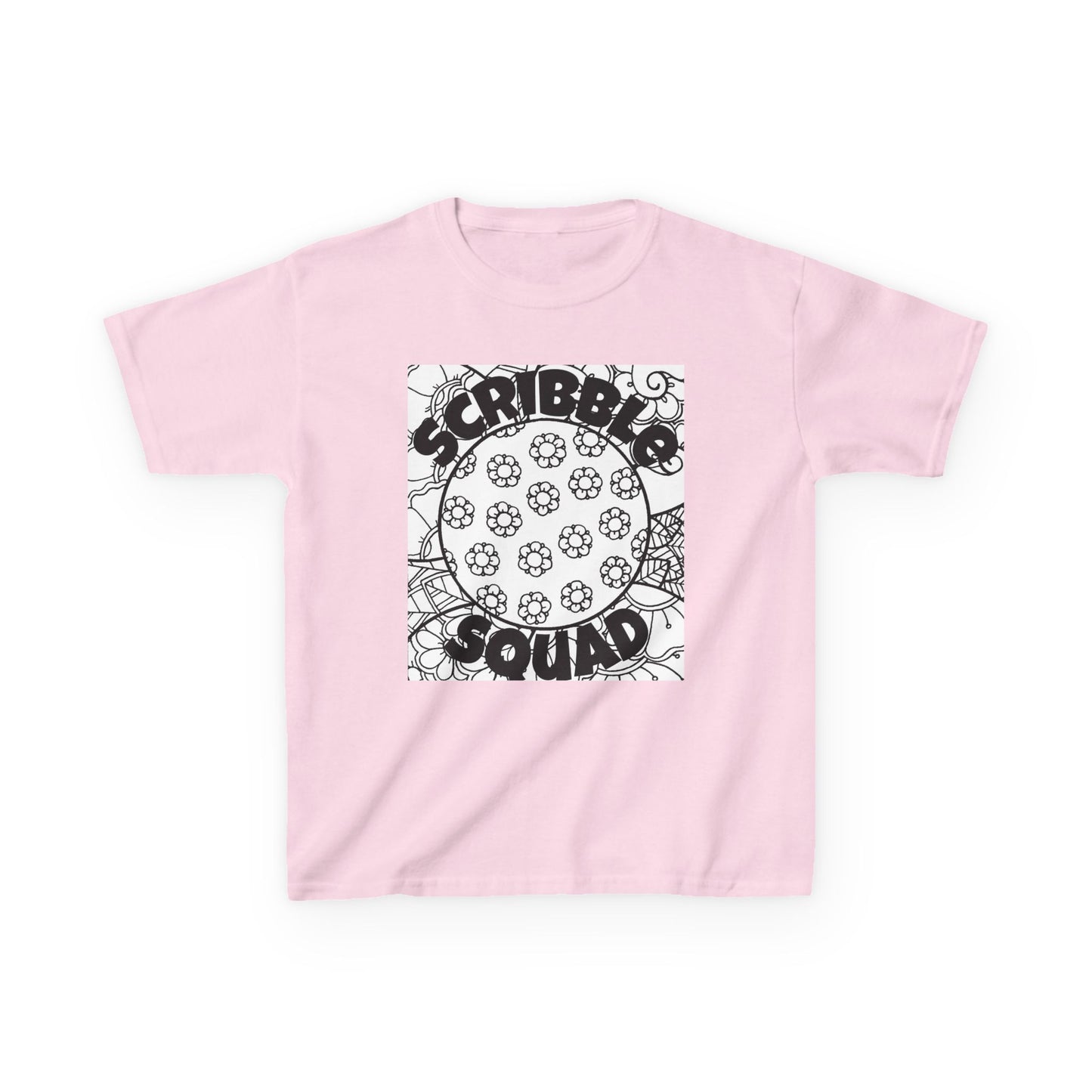 Kids Creative Tee - Scribble Squad Design, Fun Kids Shirt, Artsy Top, Gift for Young Artists, Cool Apparel