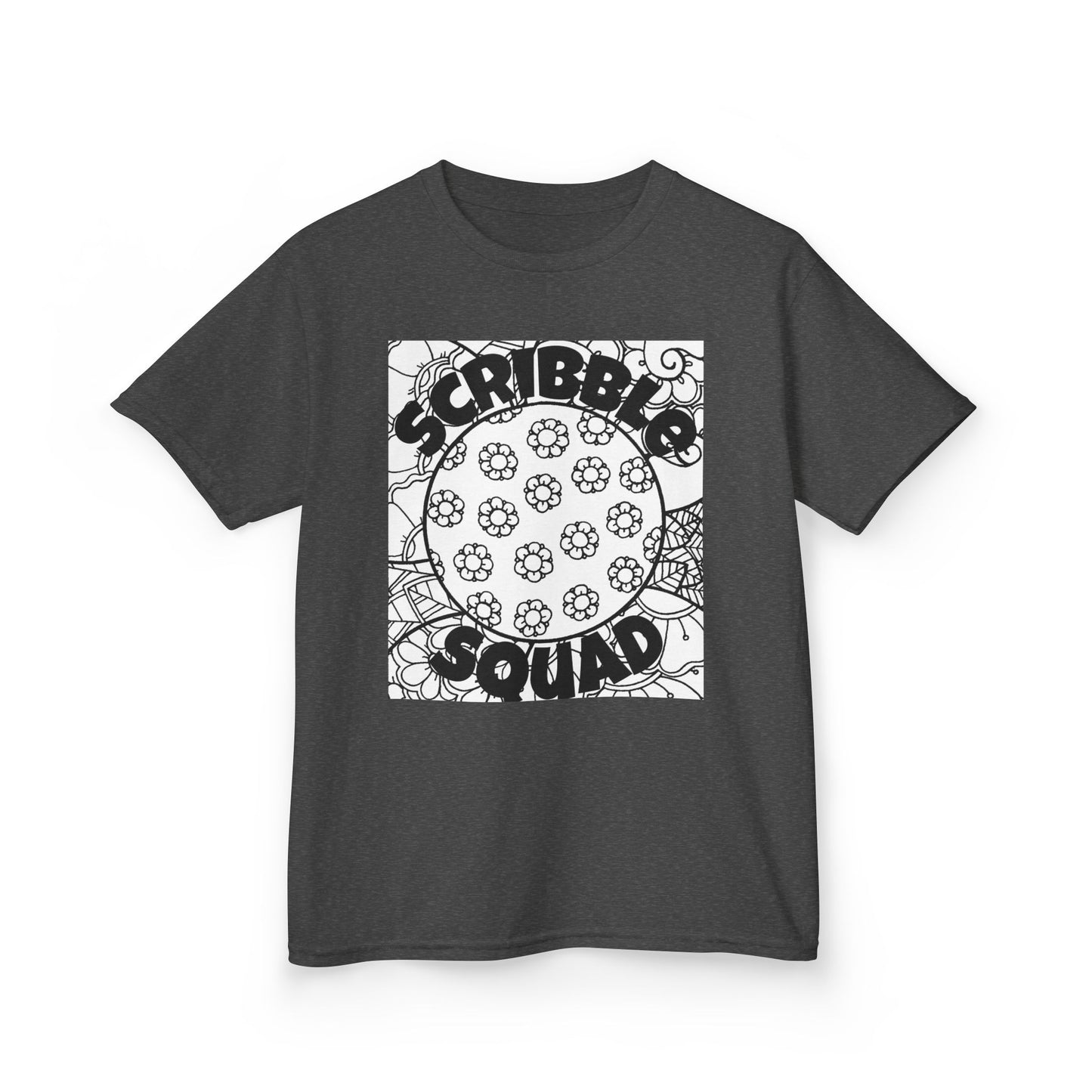 Kids Creative Tee - Scribble Squad Design, Fun Kids Shirt, Artsy Top, Gift for Young Artists, Cool Apparel