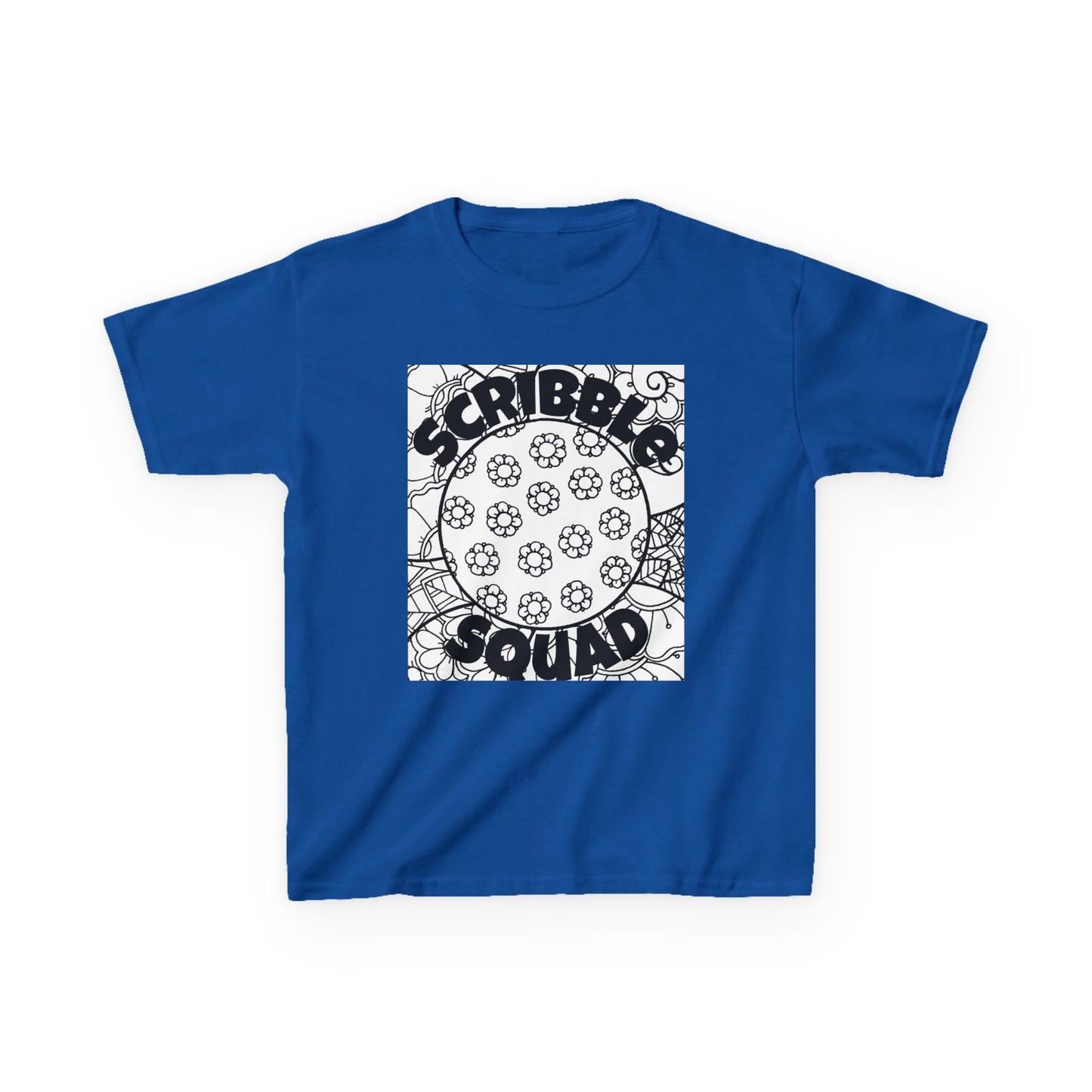 Kids Creative Tee - Scribble Squad Design, Fun Kids Shirt, Artsy Top, Gift for Young Artists, Cool Apparel