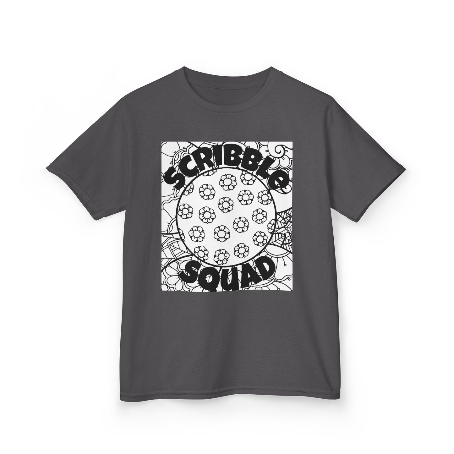 Kids Creative Tee - Scribble Squad Design, Fun Kids Shirt, Artsy Top, Gift for Young Artists, Cool Apparel