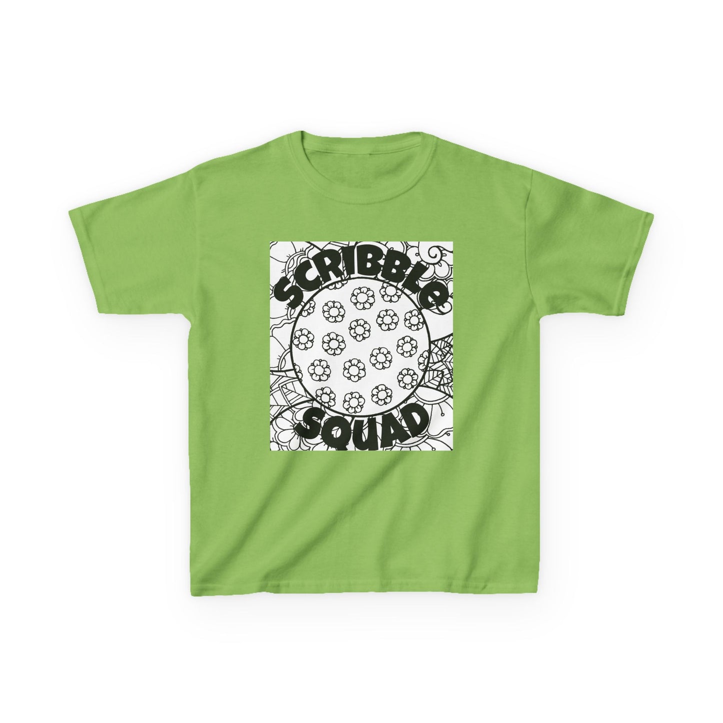 Kids Creative Tee - Scribble Squad Design, Fun Kids Shirt, Artsy Top, Gift for Young Artists, Cool Apparel