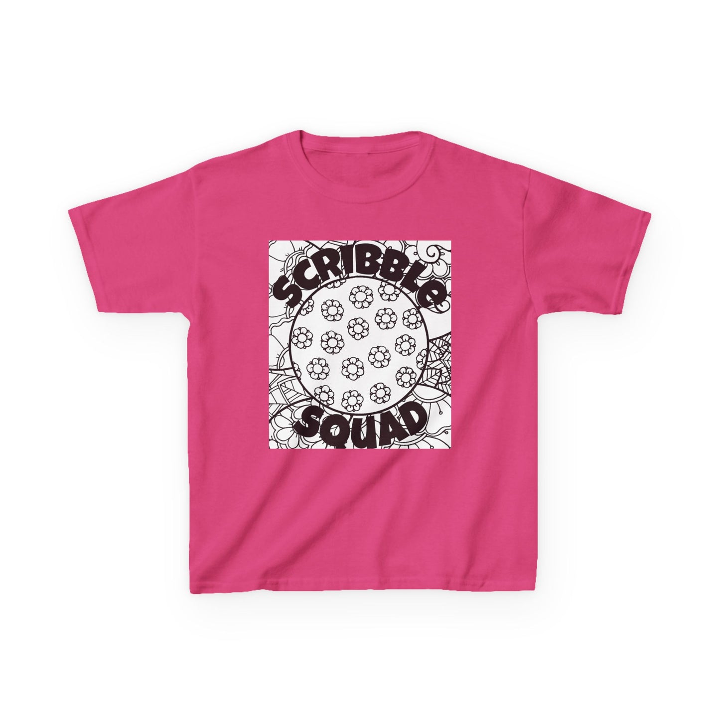 Kids Creative Tee - Scribble Squad Design, Fun Kids Shirt, Artsy Top, Gift for Young Artists, Cool Apparel