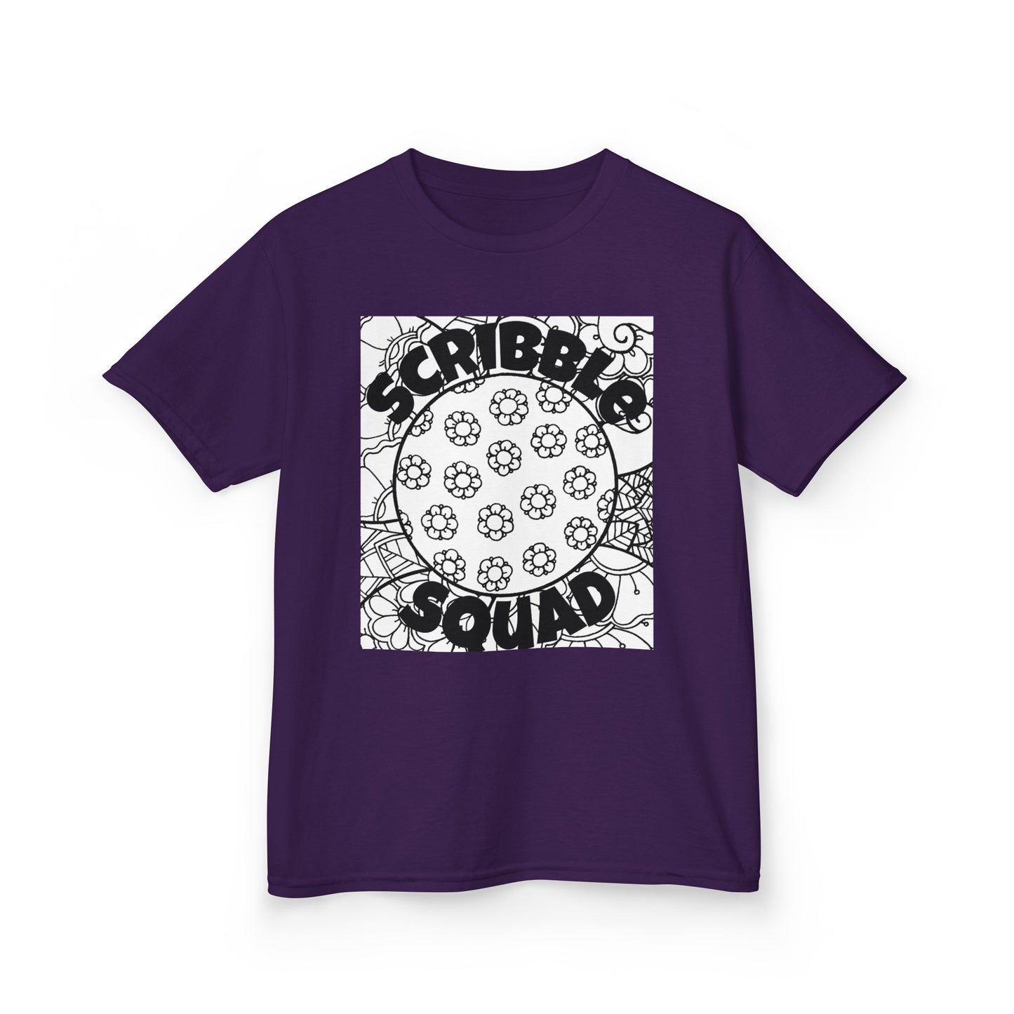 Kids Creative Tee - Scribble Squad Design, Fun Kids Shirt, Artsy Top, Gift for Young Artists, Cool Apparel