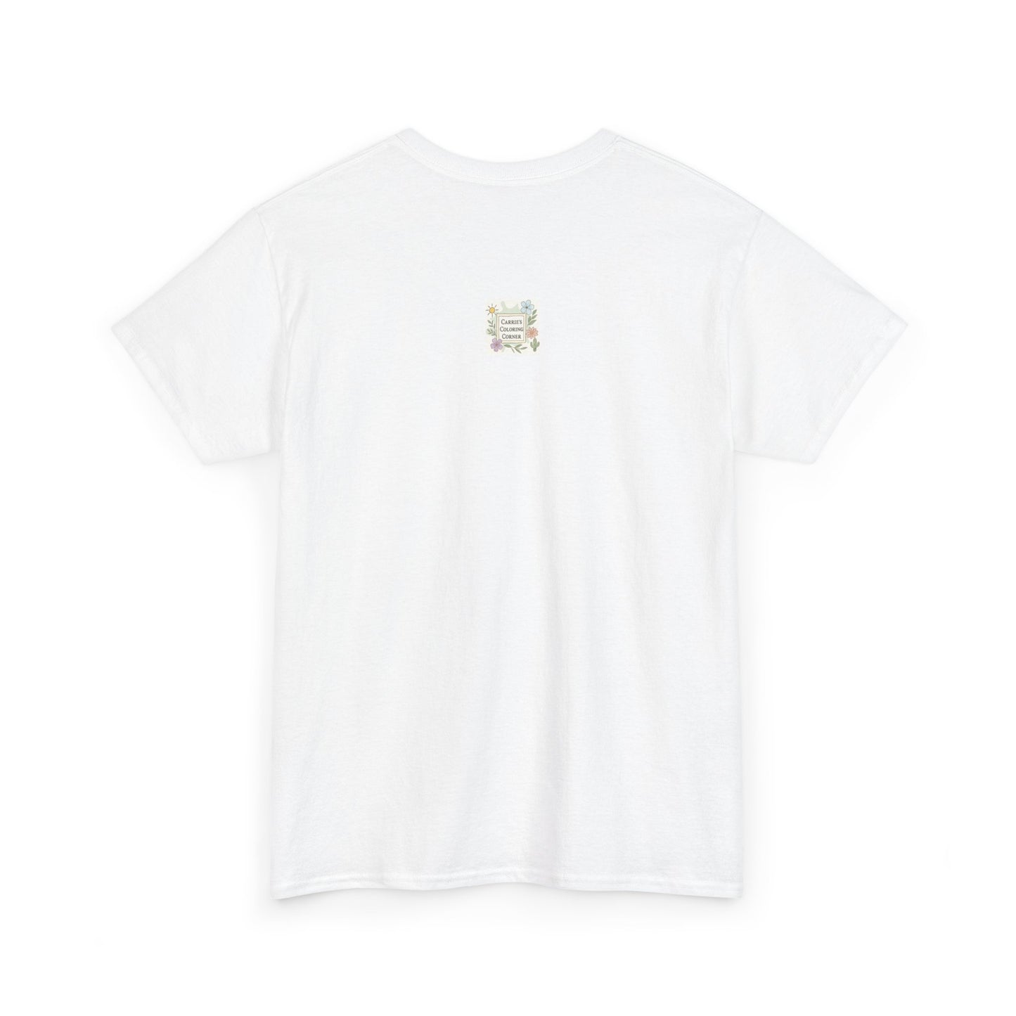 Scribble Squad Adult Unisex Cotton Tee - Fun Graphic Tee, Gift for Artists, Creative Squad T-shirt, Playful Coloring Shirt, Birthday Gift