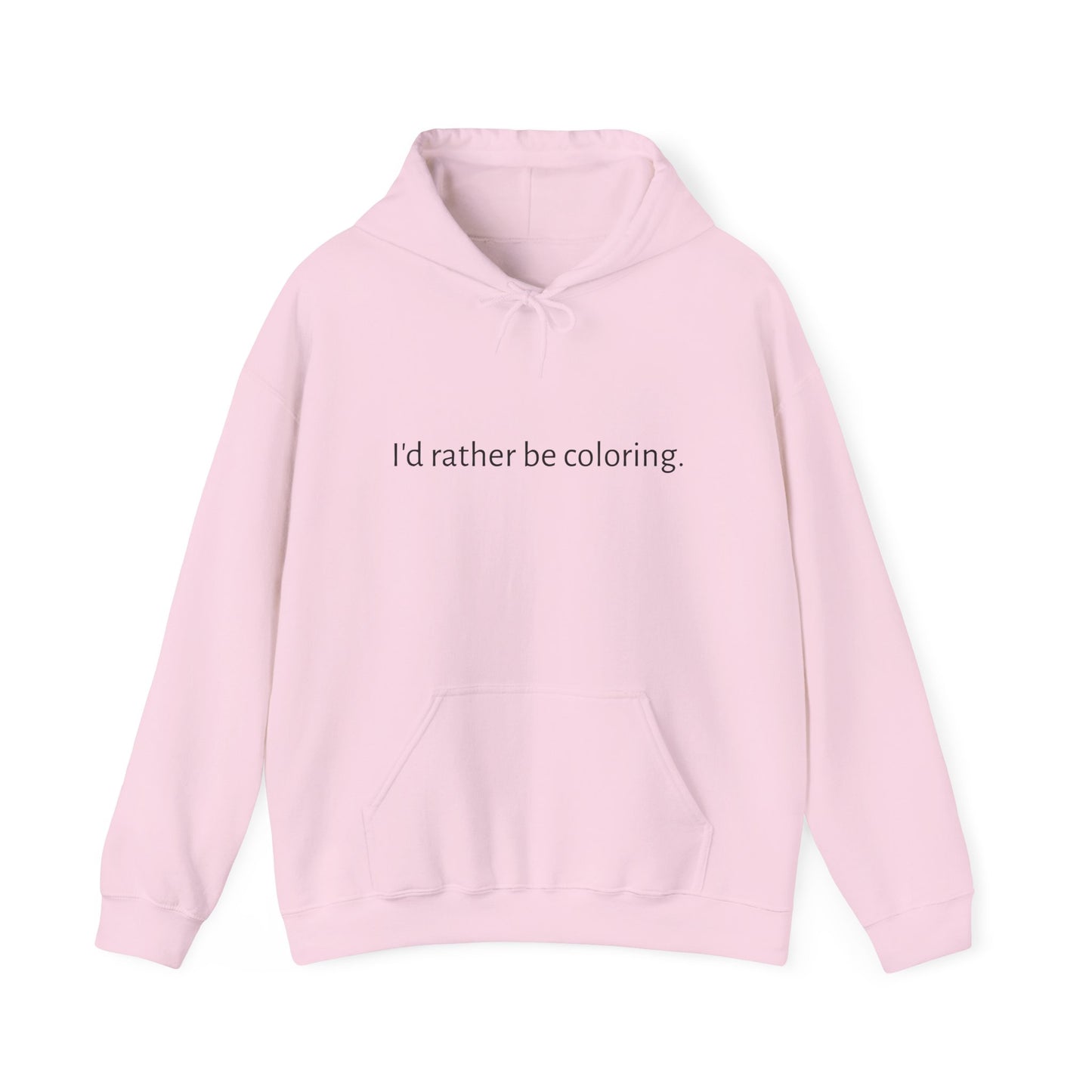 Coloring Lover Hoodie - Funny Sayings Design