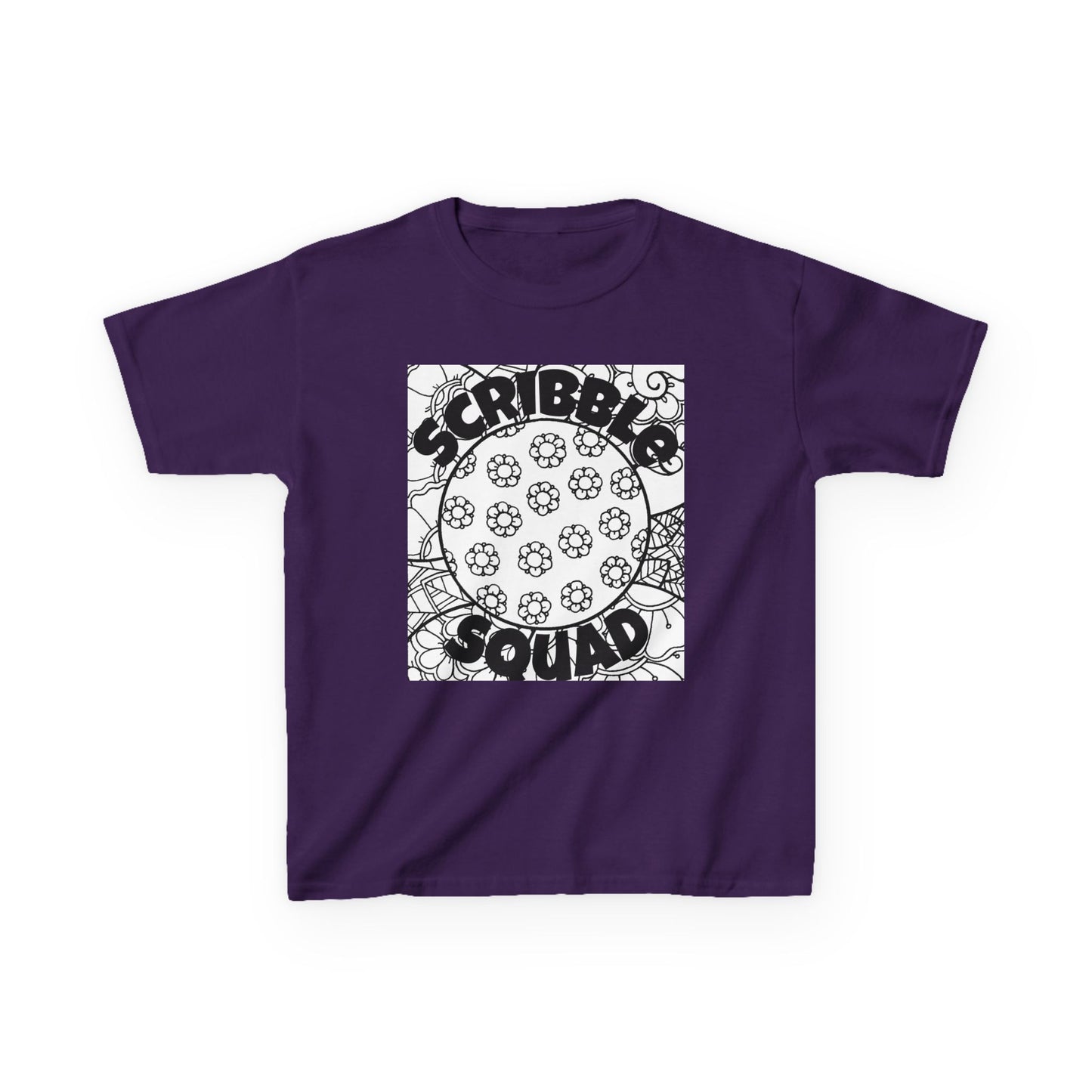 Kids Creative Tee - Scribble Squad Design, Fun Kids Shirt, Artsy Top, Gift for Young Artists, Cool Apparel