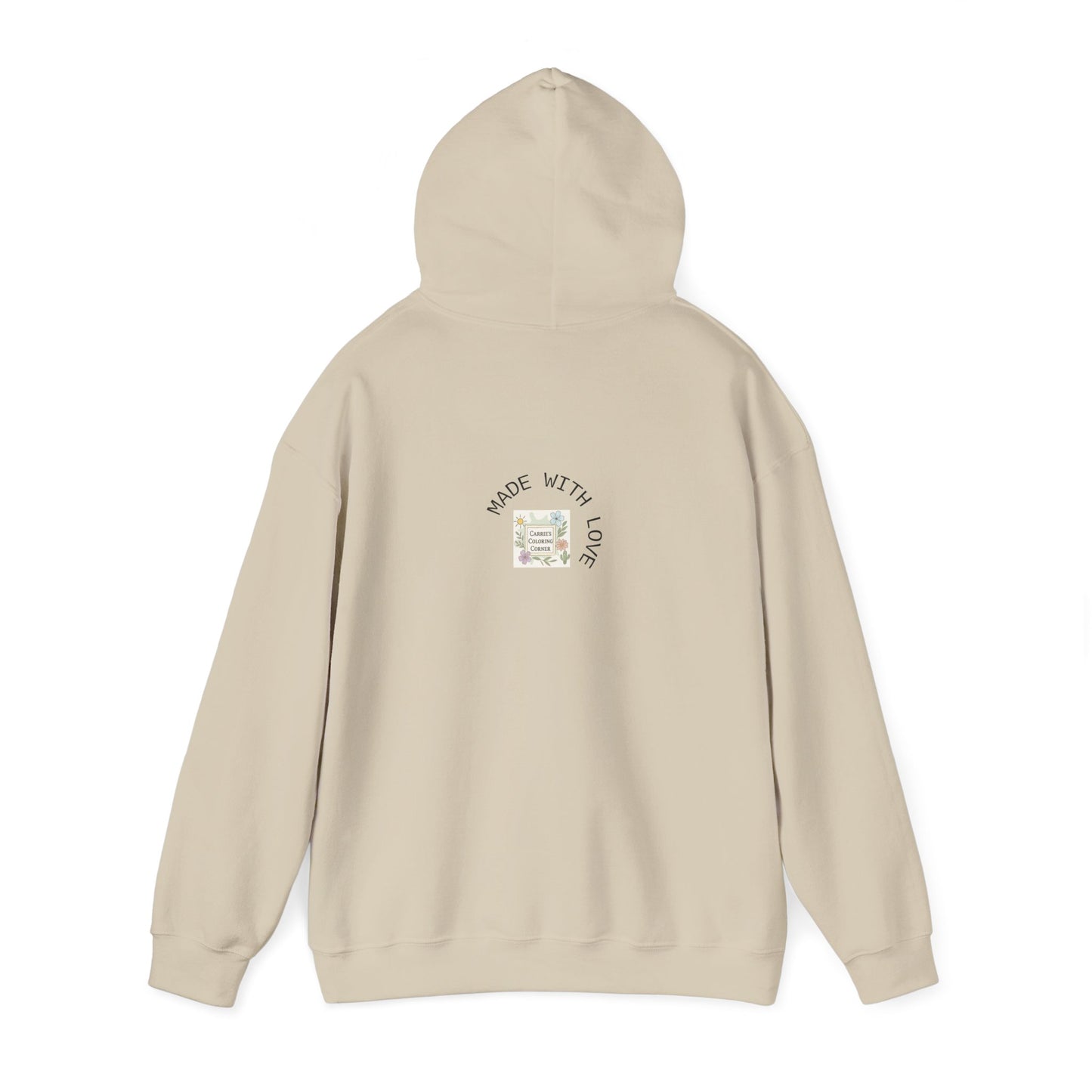 Coloring Lover Hoodie - Funny Sayings Design