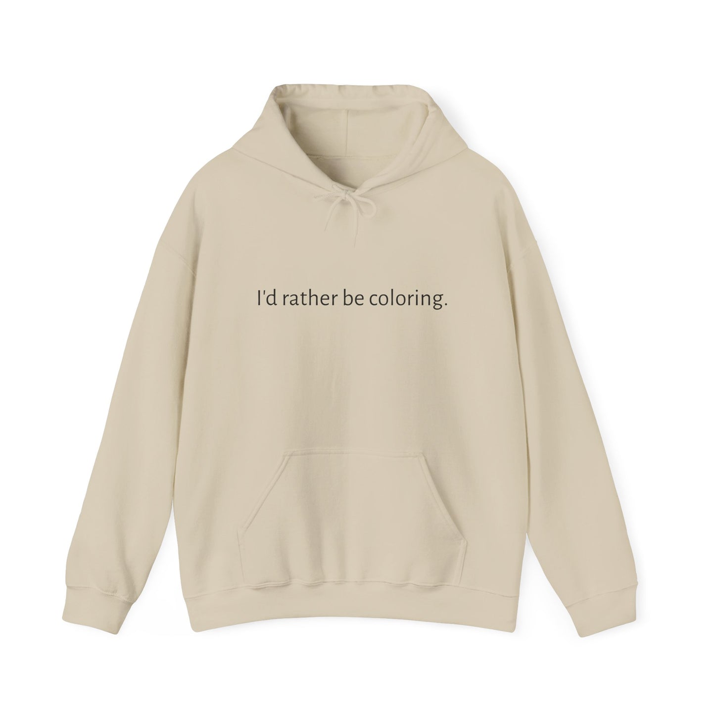 Coloring Lover Hoodie - Funny Sayings Design