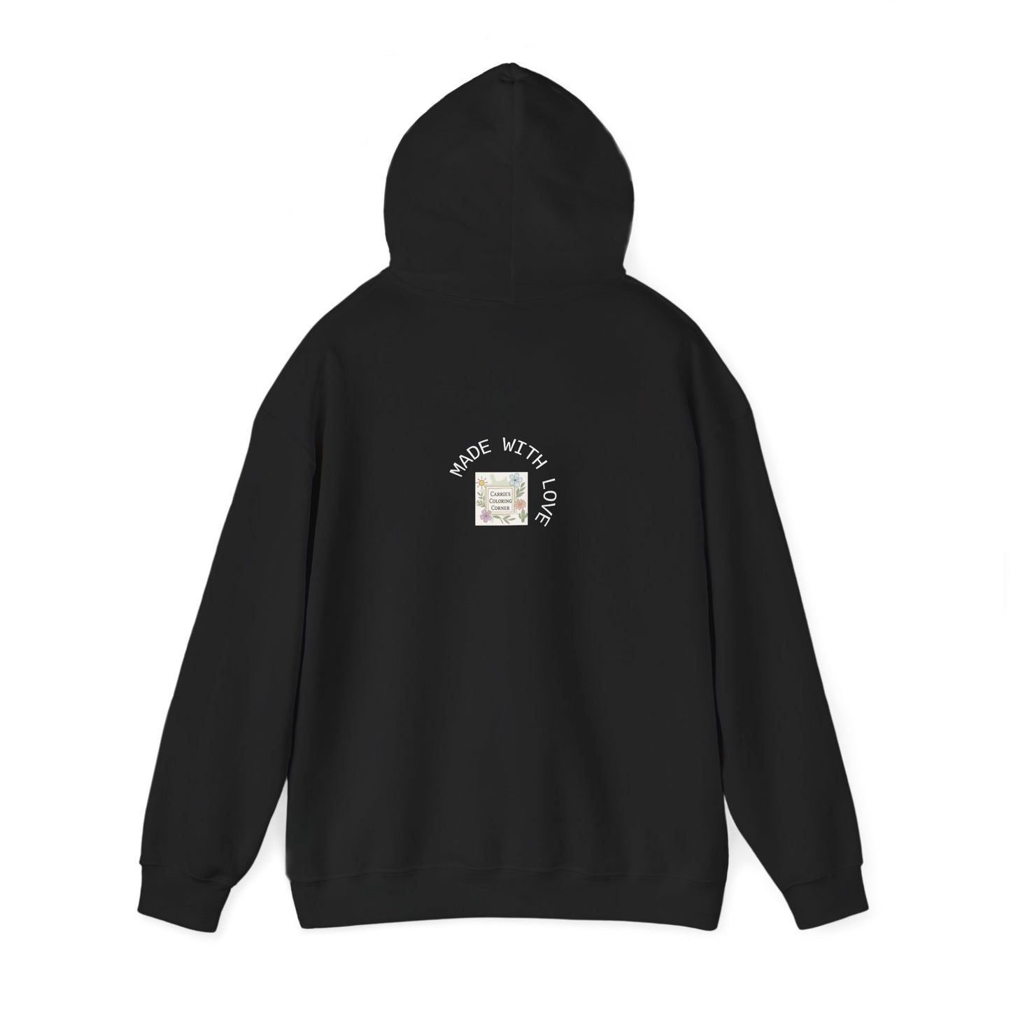 Coloring Lover Hoodie - Funny Sayings Design