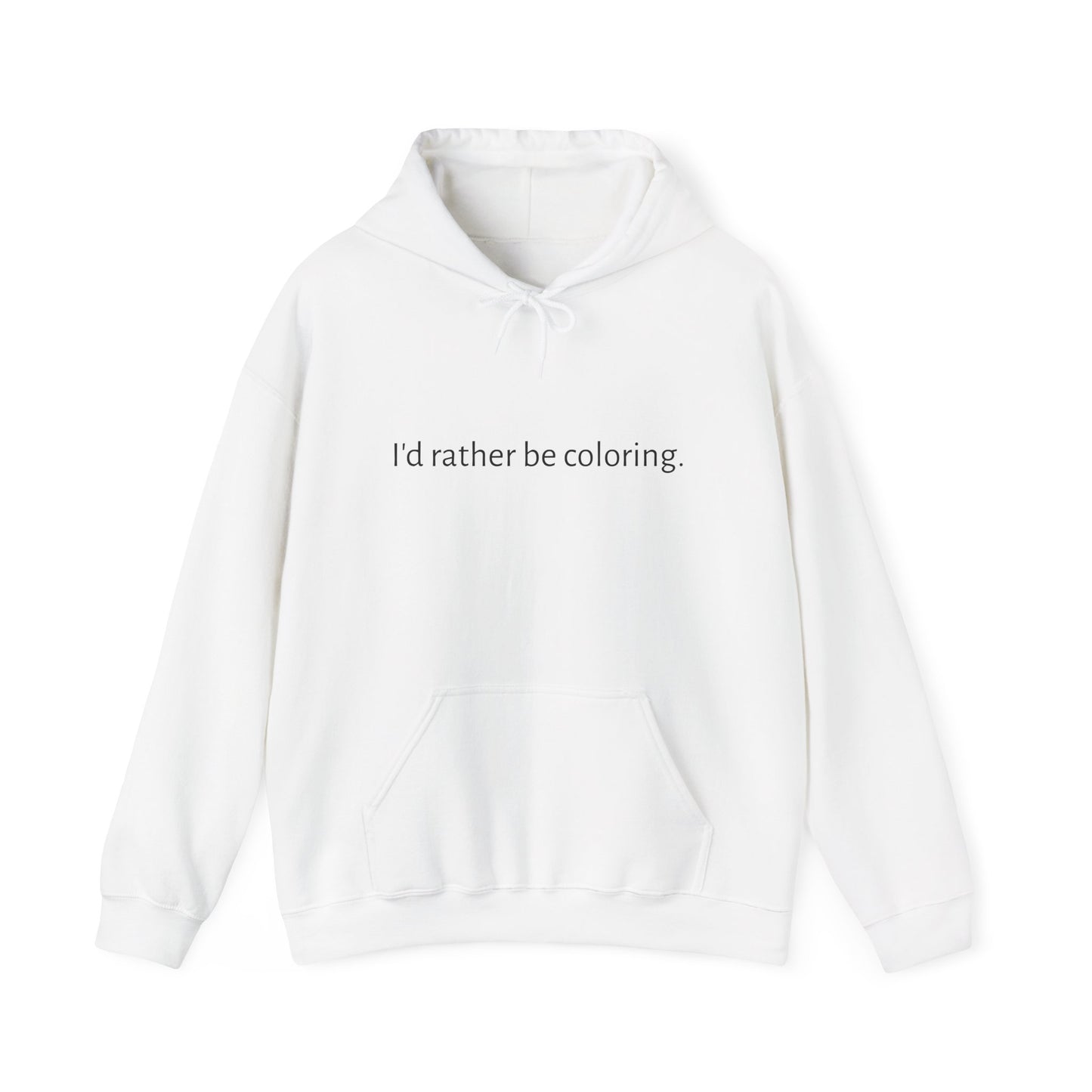 Coloring Lover Hoodie - Funny Sayings Design
