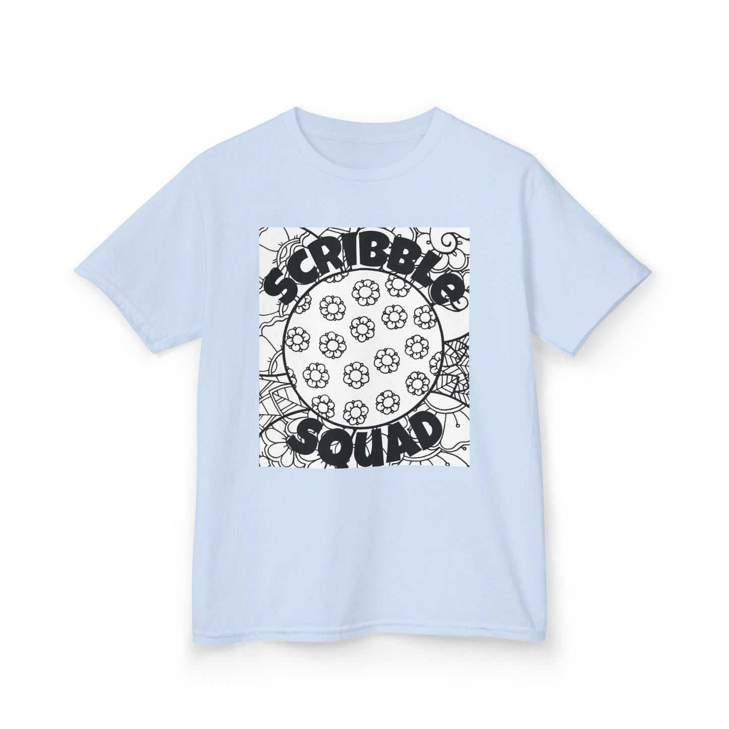 Kids Creative Tee - Scribble Squad Design, Fun Kids Shirt, Artsy Top, Gift for Young Artists, Cool Apparel