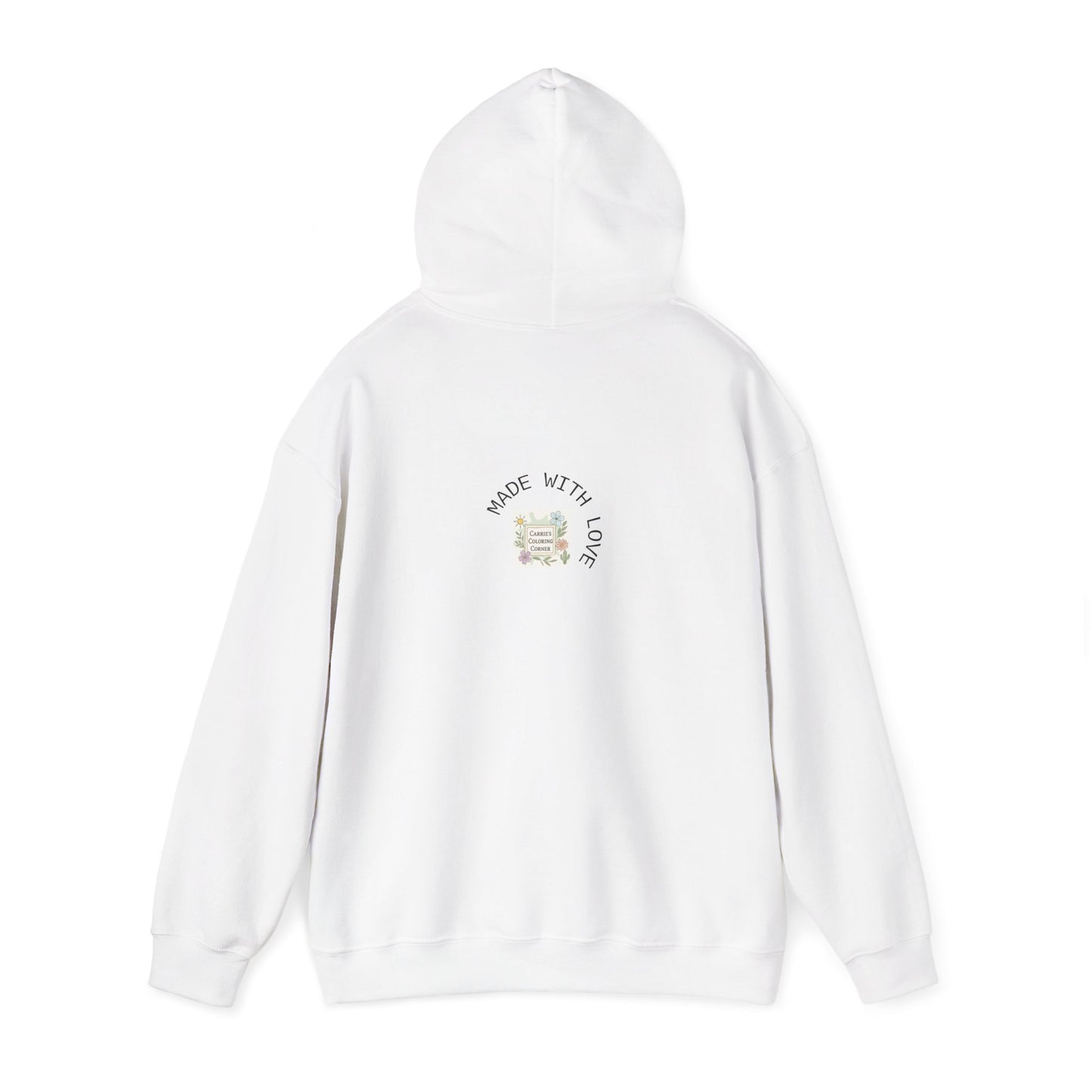 Coloring Lover Hoodie - Funny Sayings Design