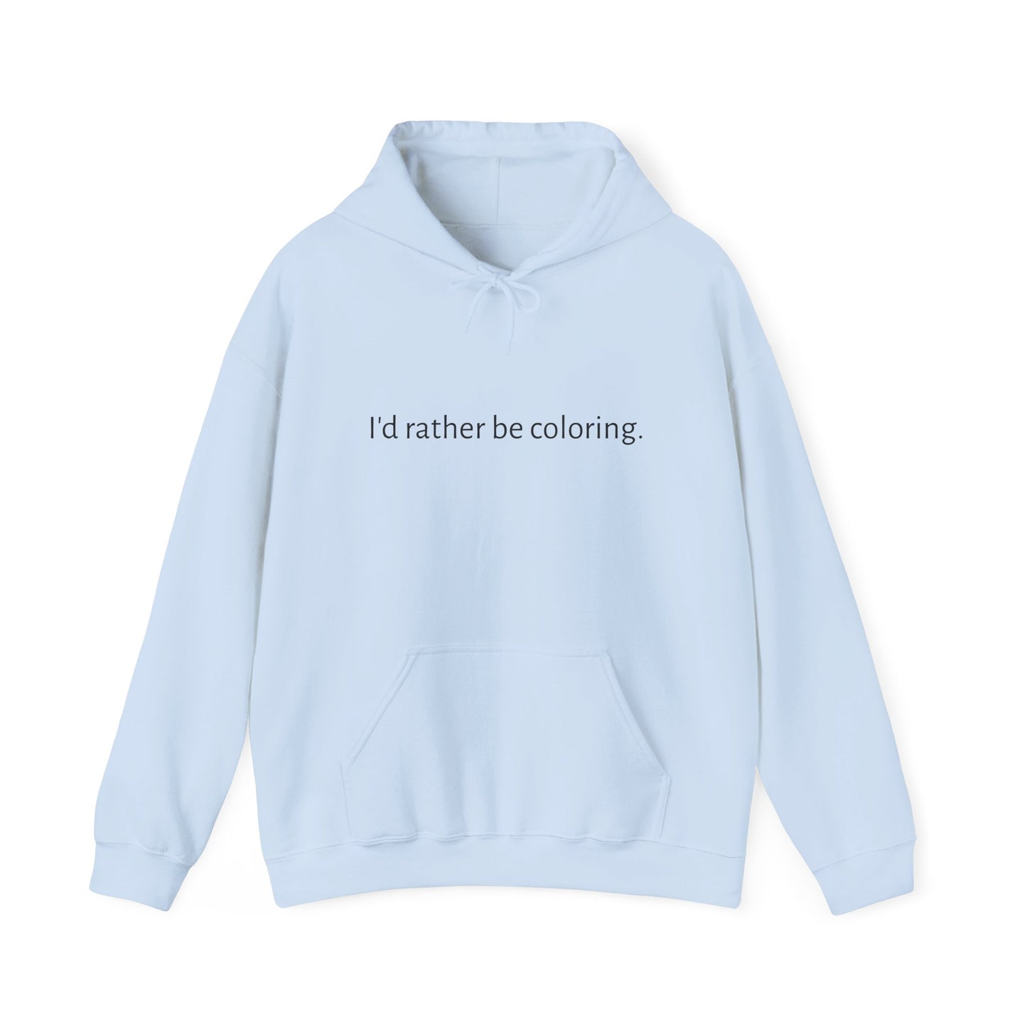 Coloring Lover Hoodie - Funny Sayings Design