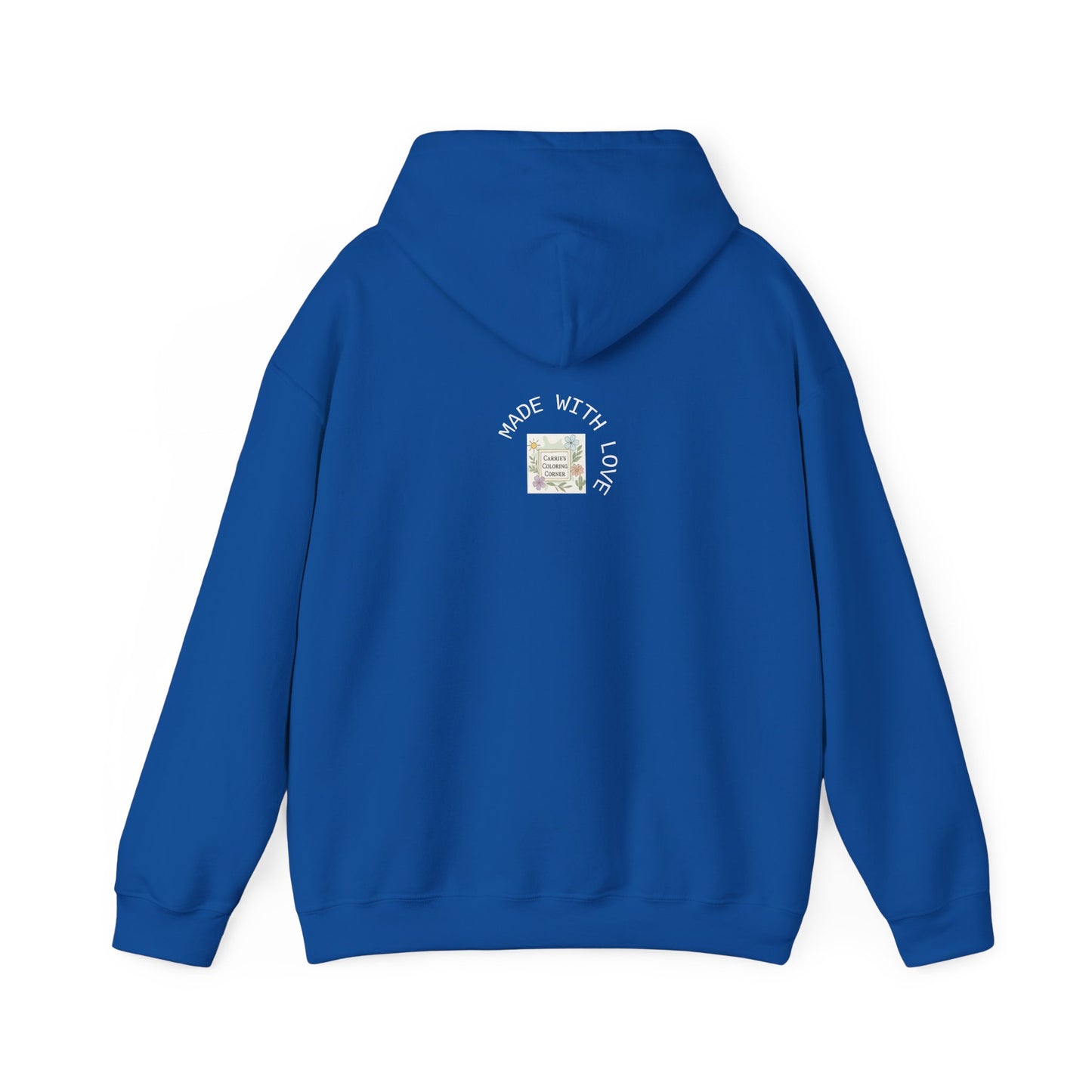 Coloring Lover Hoodie - Funny Sayings Design