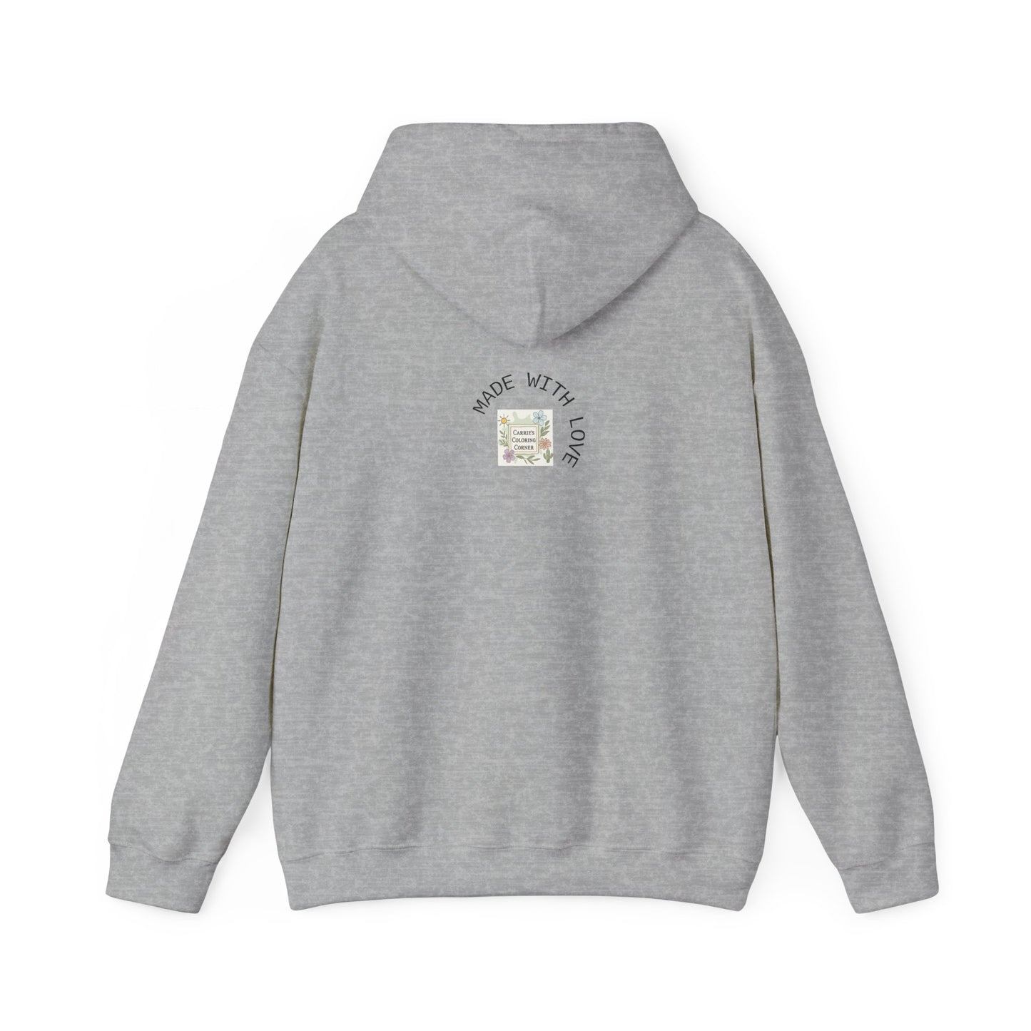 Coloring Lover Hoodie - Funny Sayings Design