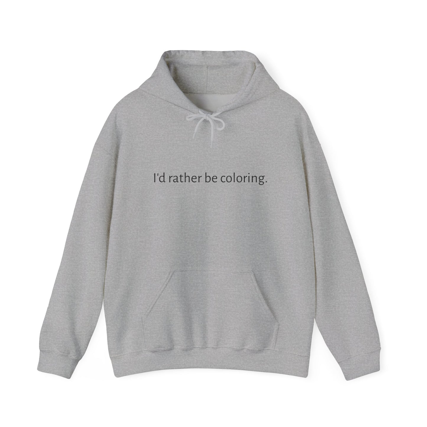 Coloring Lover Hoodie - Funny Sayings Design