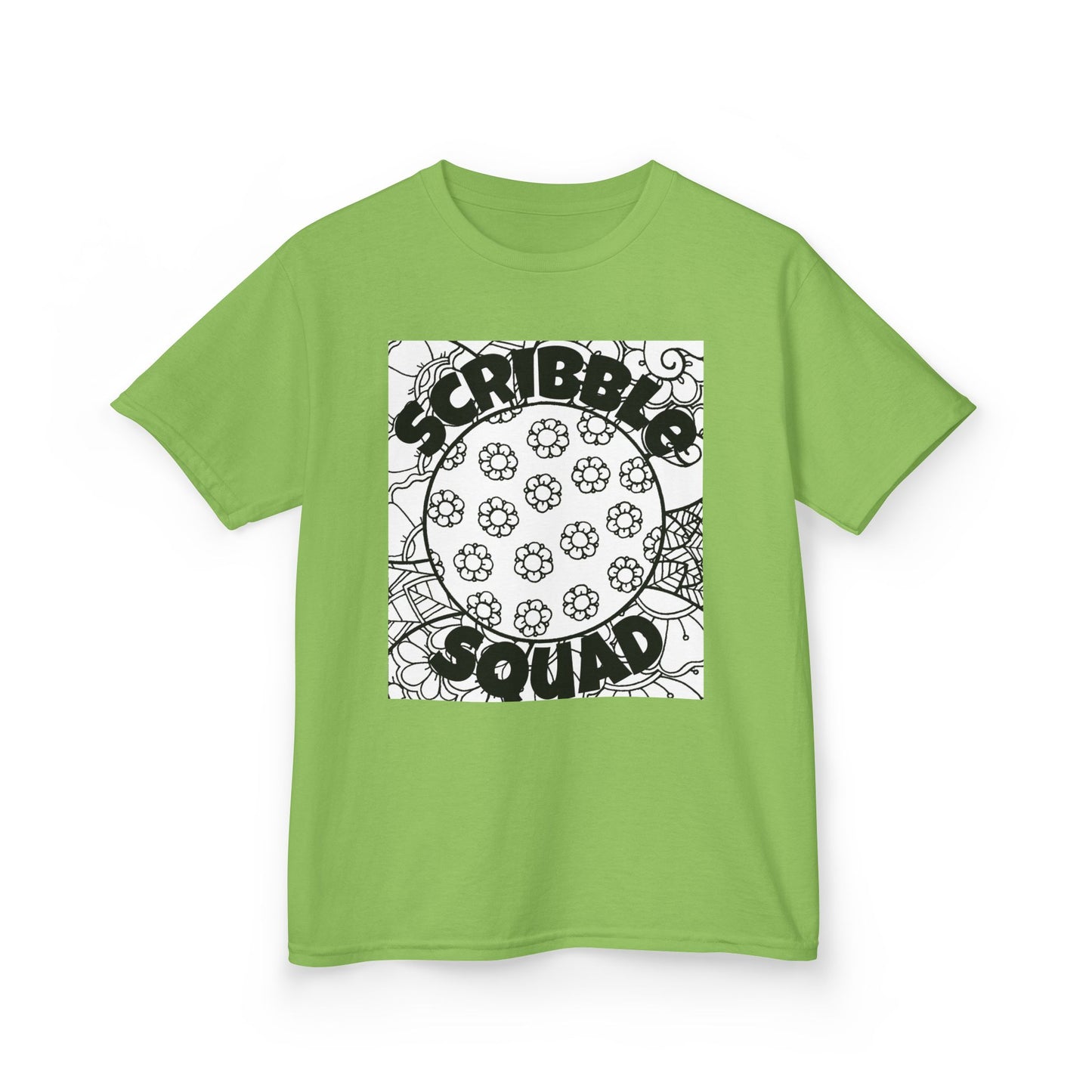 Kids Creative Tee - Scribble Squad Design, Fun Kids Shirt, Artsy Top, Gift for Young Artists, Cool Apparel