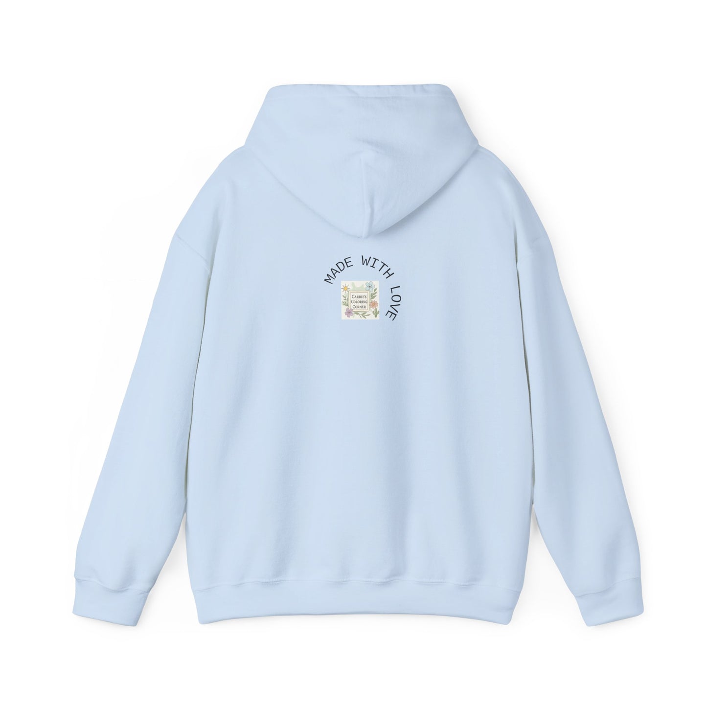 Coloring Lover Hoodie - Funny Sayings Design
